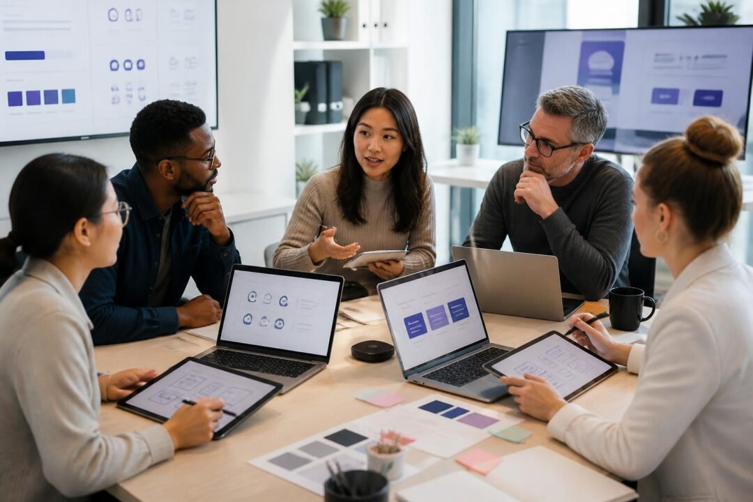 descubre cómo crear un design system efectivo que tu equipo realmente utilice, abarcando gobernanza, tokens de diseño y estrategias de adopción para optimizar la colaboración y consistencia.